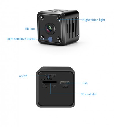 Беспроводная домашняя камера видеонаблюдения Hankir X6