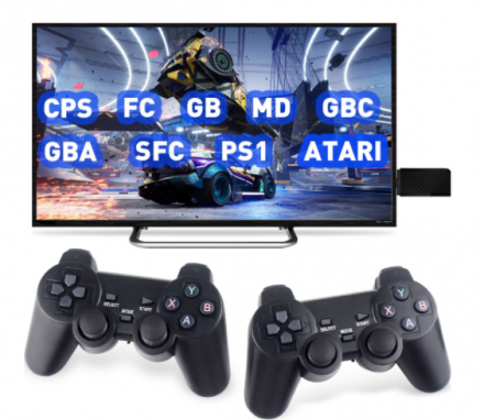 Игровая приставка, консоль DATA FROG Y3 Lite, 10000 игр, 4K, 2,4 ГГц. 8 - 16 - 32 бит