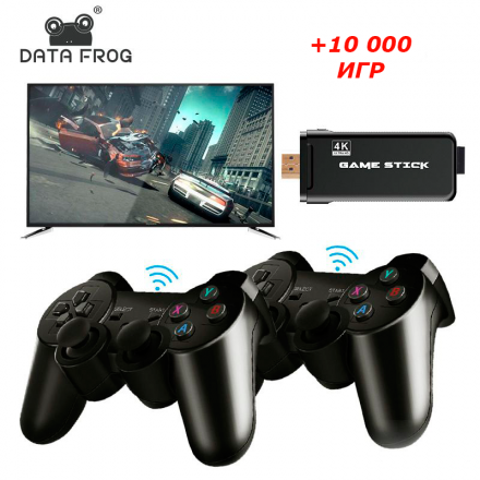 Игровая приставка, консоль DATA FROG Y3 Lite, 10000 игр, 4K, 2,4 ГГц. 8 - 16 - 32 бит